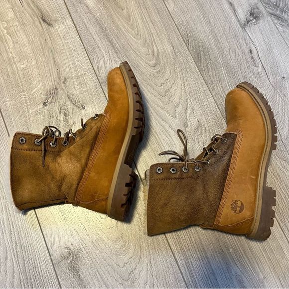 Timberland WOMEN'S JAYNE WATERPROOF FLEECE FOLD-DOWN BOOTS size 8 M - Picture 12 of 15